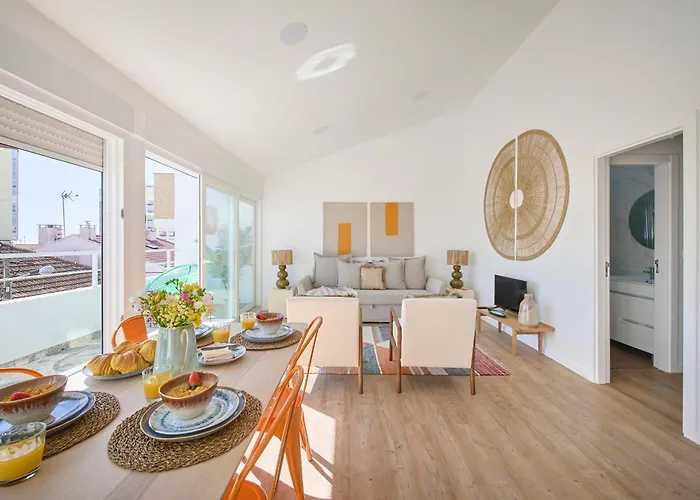 Ocean & Sun Terrace W Ac, By Timecooler * Costa de Caparica