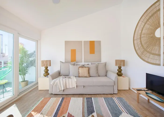 Ocean & Sun Terrace W Ac, By Timecooler * Costa de Caparica